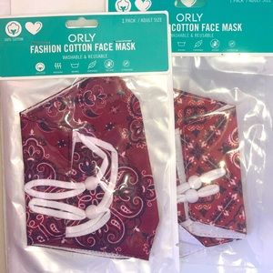 Washable Reusable COVID 100% Cotton Face Mask New